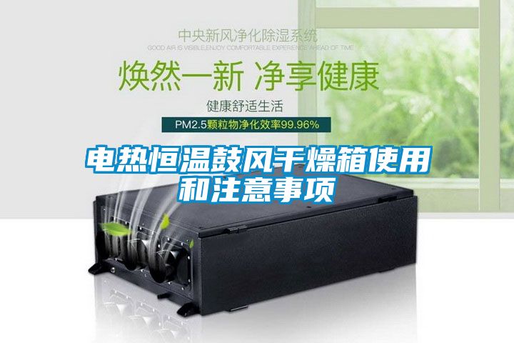 電熱恒溫鼓風干燥箱使用和注意事項