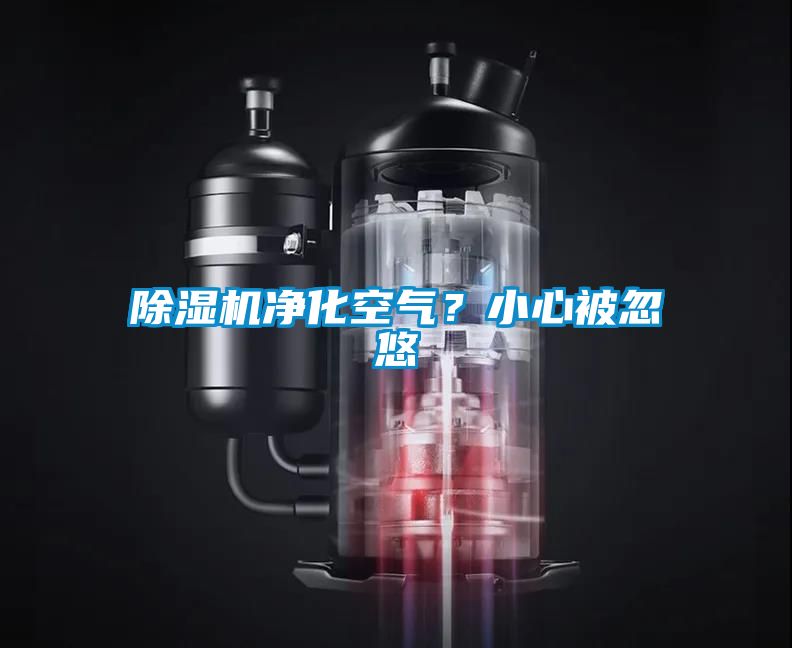 除濕機(jī)凈化空氣？小心被忽悠