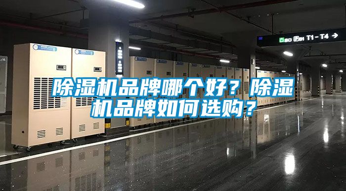 除濕機品牌哪個好？除濕機品牌如何選購？
