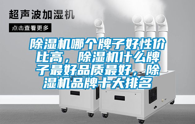 除濕機(jī)哪個(gè)牌子好性價(jià)比高，除濕機(jī)什么牌子最好品質(zhì)最好，除濕機(jī)品牌十大排名