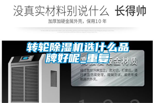 轉(zhuǎn)輪除濕機選什么品牌好呢_重復(fù)