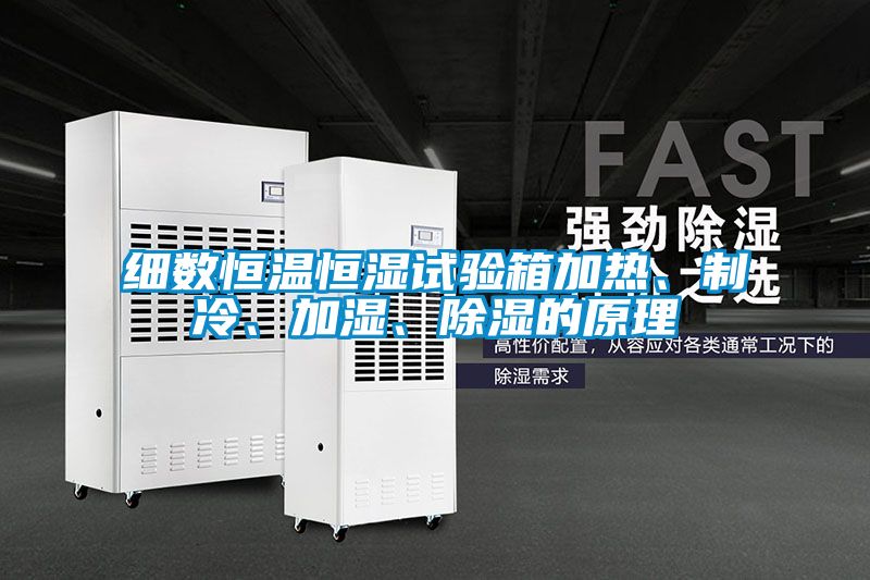 細數恒溫恒濕試驗箱加熱、制冷、加濕、除濕的原理