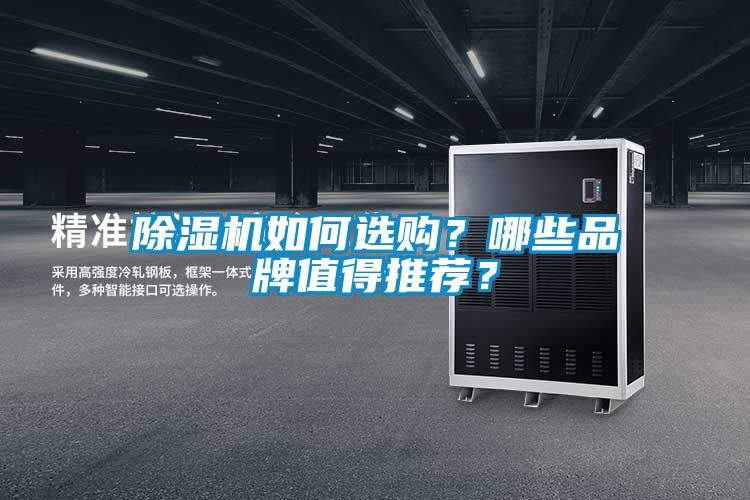 除濕機如何選購？哪些品牌值得推薦？