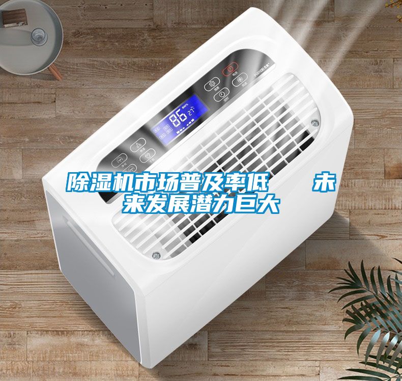 除濕機市場普及率低   未來發展潛力巨大