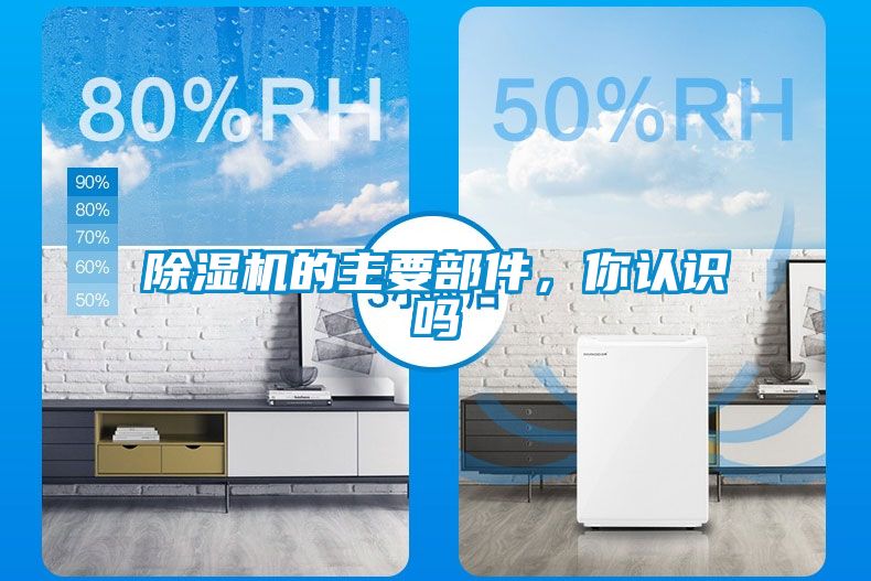 除濕機的主要部件，你認識嗎