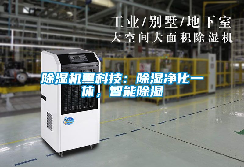 除濕機(jī)黑科技：除濕凈化一體，智能除濕