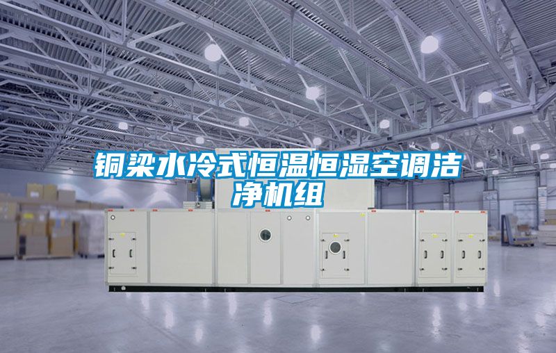 銅梁水冷式恒溫恒濕空調(diào)潔凈機組
